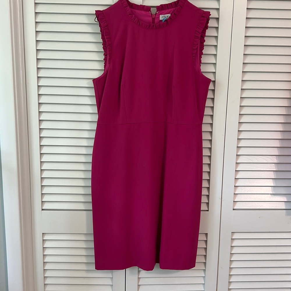 J Crew Purple sleeveless dress!